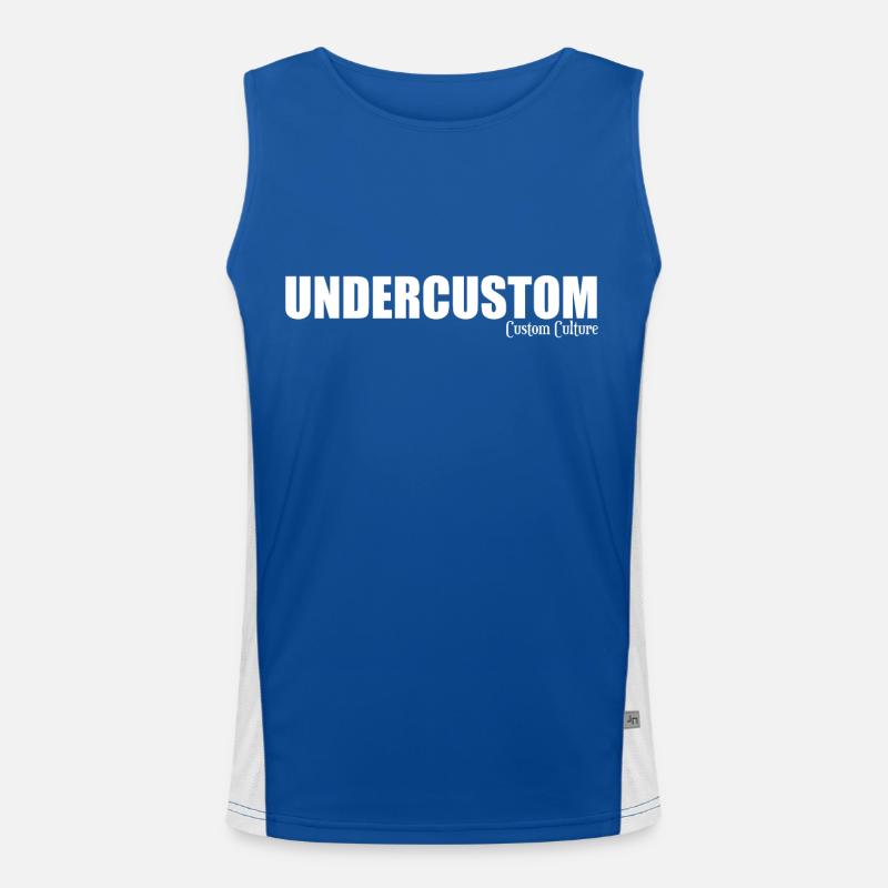 UNDERCUSTOM Men's Functional Contrast Tank Top 