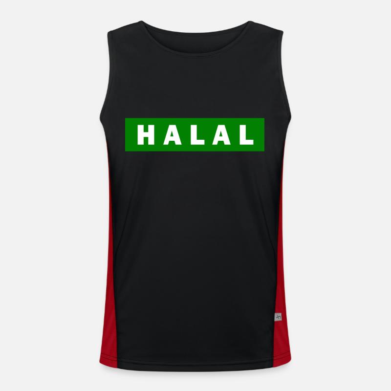 Halal Débardeur respirant contrasté Homme 