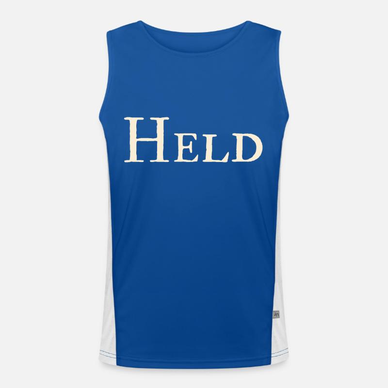 Held Funktionelles Kontrast-Tank Top für Männer 