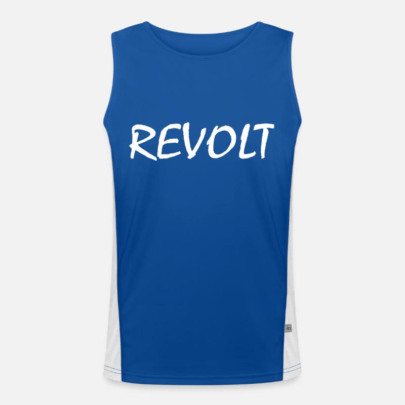 Revolt Débardeur respirant contrasté Homme 