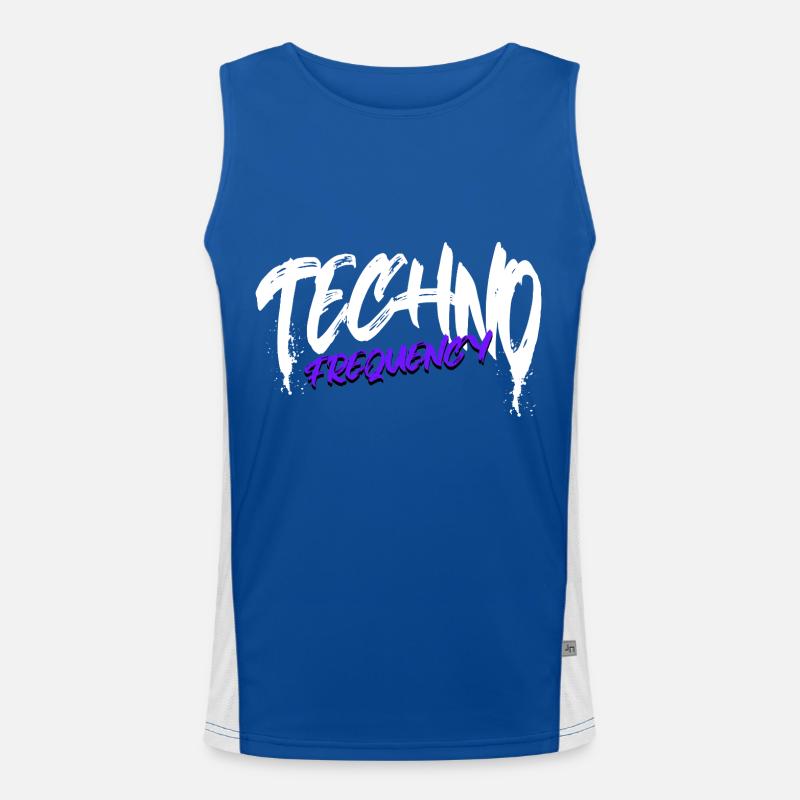 Techno Men's Functional Contrast Tank Top 