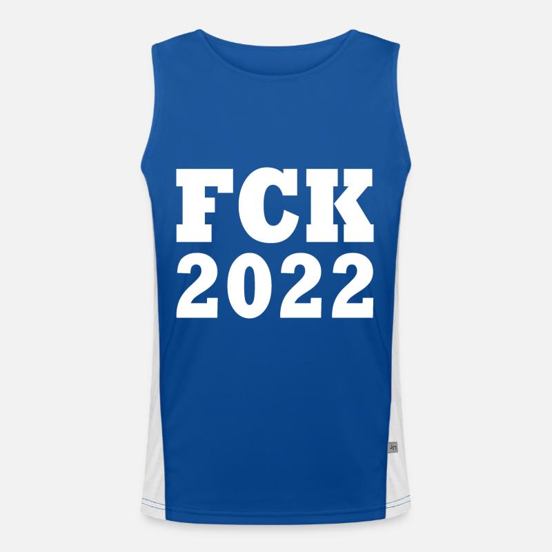 Fck 2022 Funktionelles Kontrast-Tank Top für Männer 