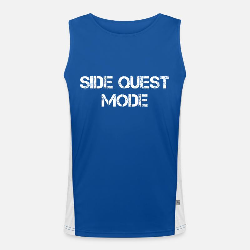 Side Quest Mode Men's Functional Contrast Tank Top 