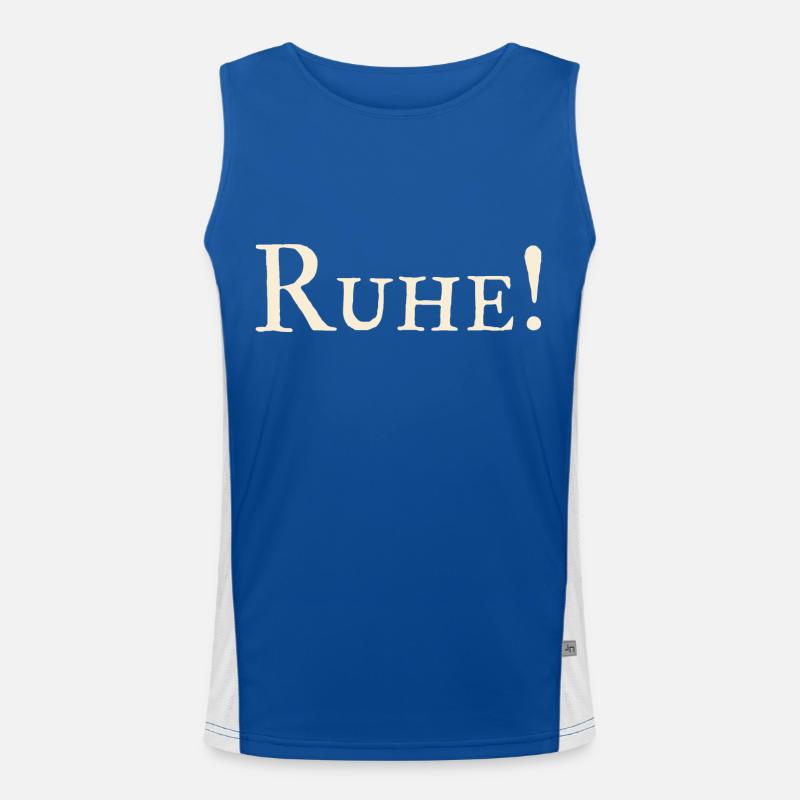 Ruhe ! Funktionelles Kontrast-Tank Top für Männer 