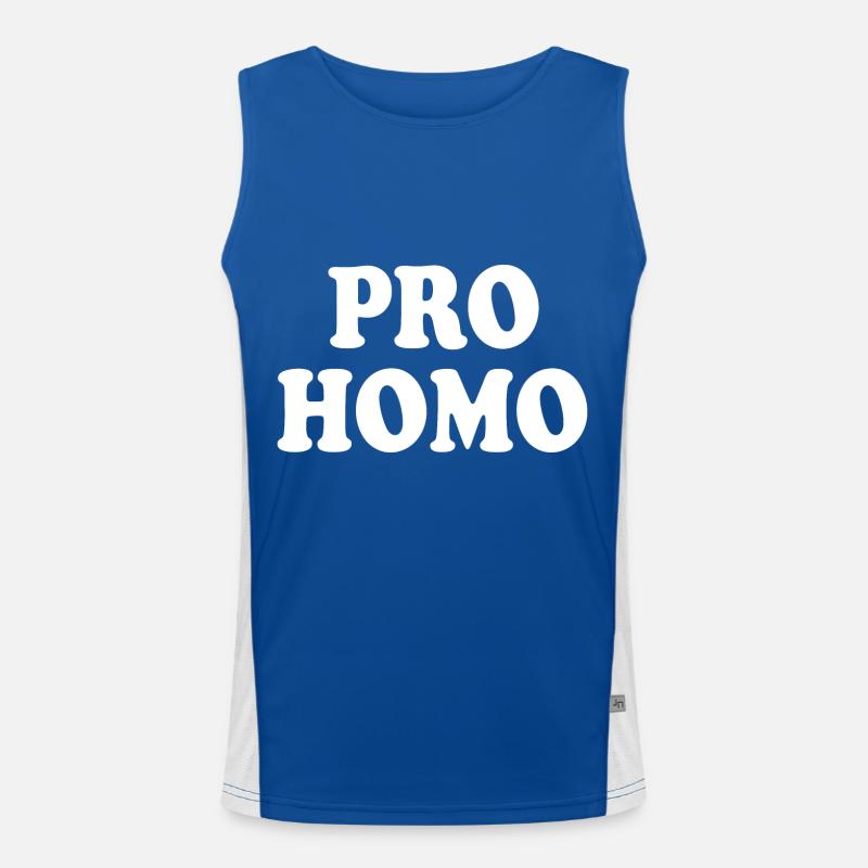 Pro homo Débardeur respirant contrasté Homme 