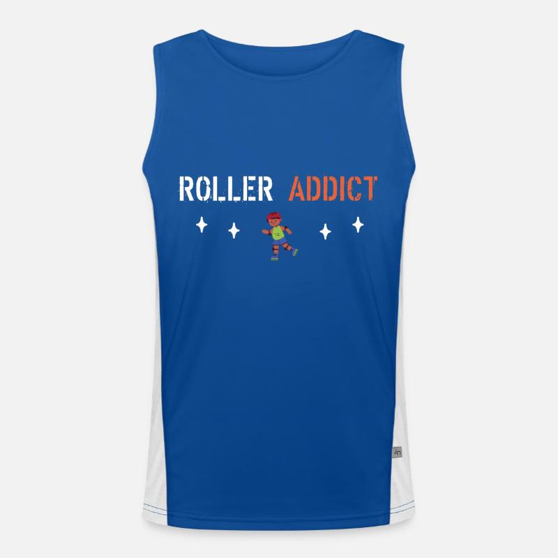 Roller addict Débardeur respirant contrasté Homme 