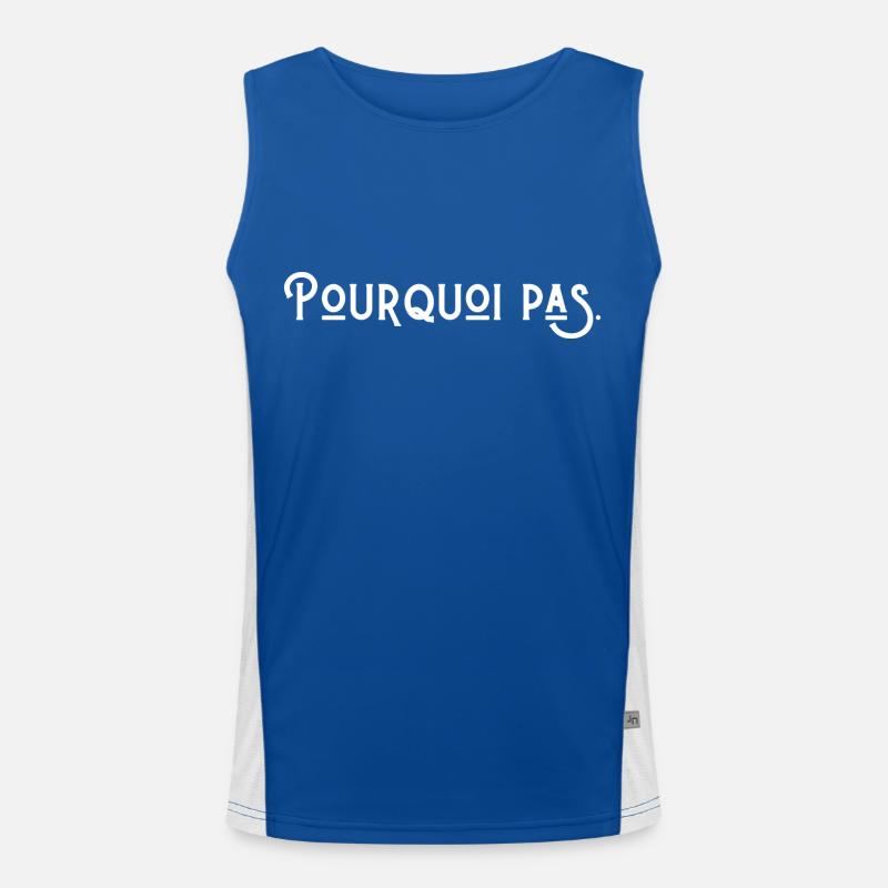Why not Men's Functional Contrast Tank Top 