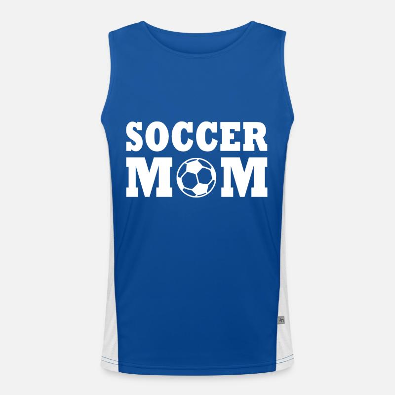 Soccer mom Débardeur respirant contrasté Homme 