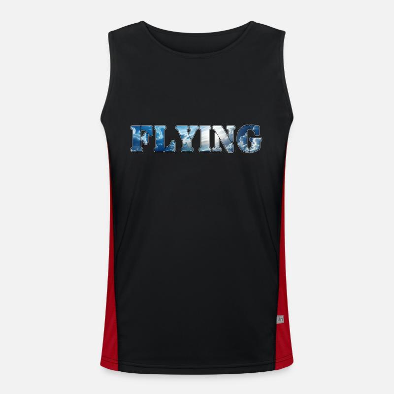 Flying Men's Functional Contrast Tank Top 