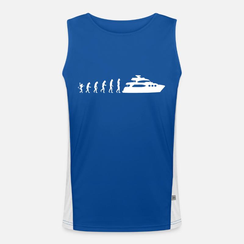Boot Evolution Kapitän Funktionelles Kontrast-Tank Top für Männer 