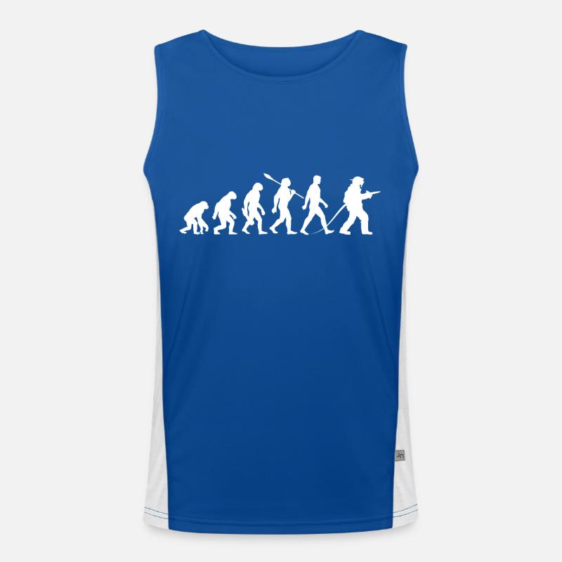 Evolution - Pompiers - Pompier Débardeur respirant contrasté Homme 