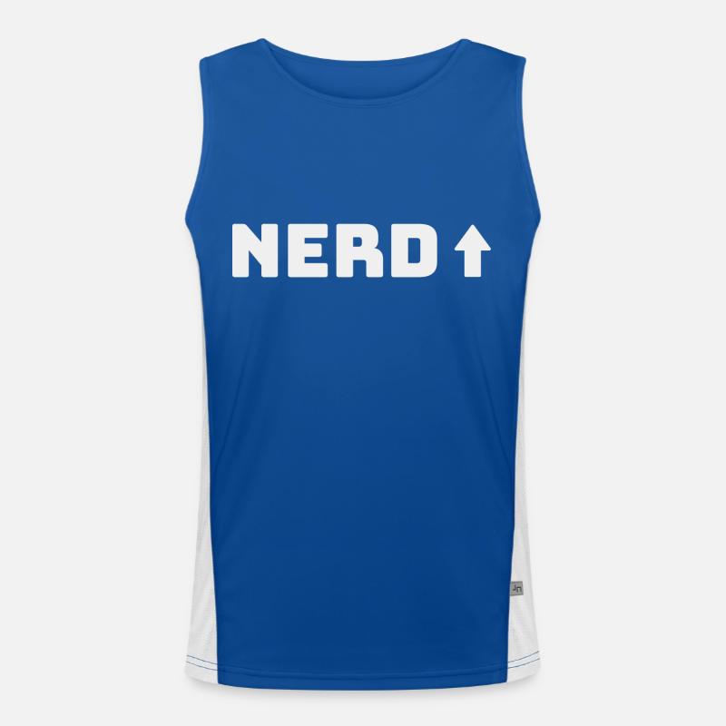 Nerd Men's Functional Contrast Tank Top 