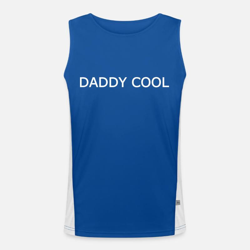 Daddy cool Men's Functional Contrast Tank Top 