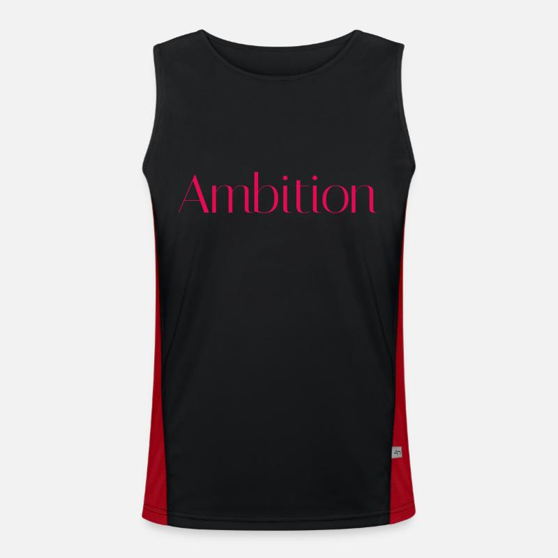 Ambition Men's Functional Contrast Tank Top 