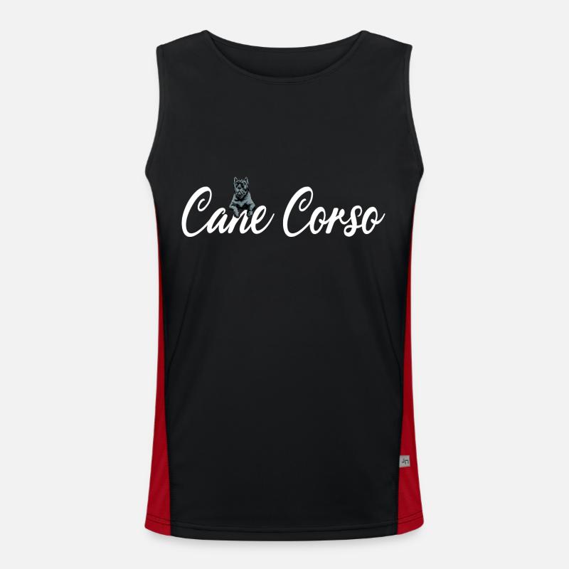 Cane Corso für einen Cane Corso Besitzer Cane Funktionelles Kontrast-Tank Top für Männer 
