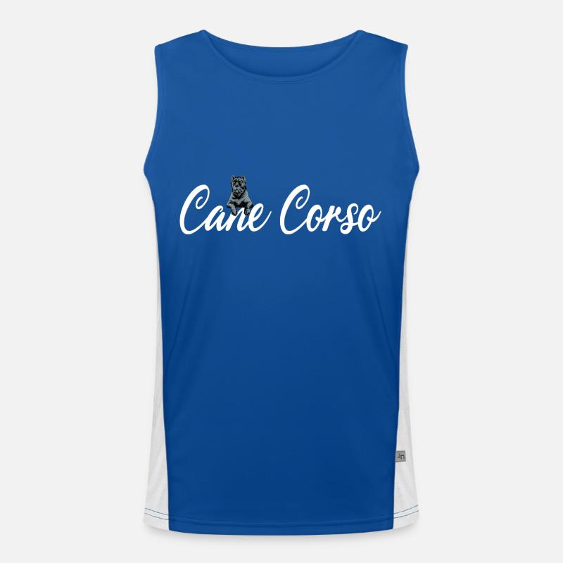 Cane Corso für einen Cane Corso Besitzer Cane Funktionelles Kontrast-Tank Top für Männer 
