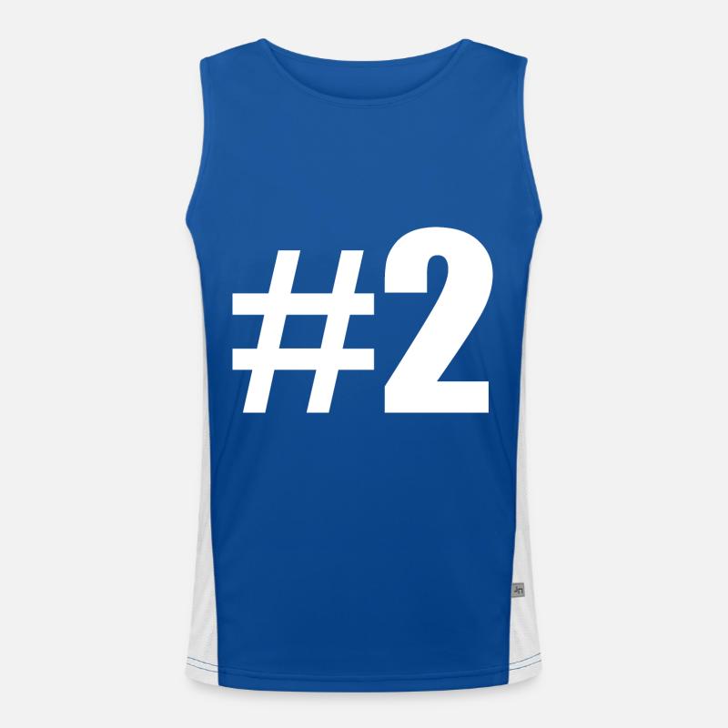 #2 Men's Functional Contrast Tank Top 