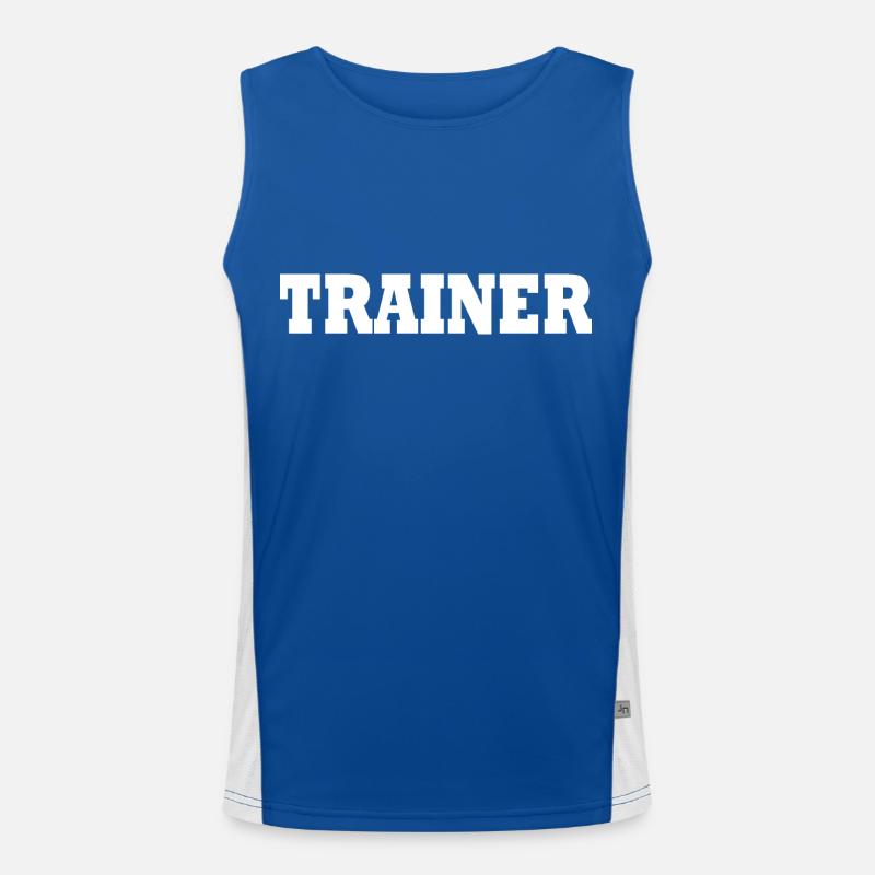 Trainer Funktionelles Kontrast-Tank Top für Männer 