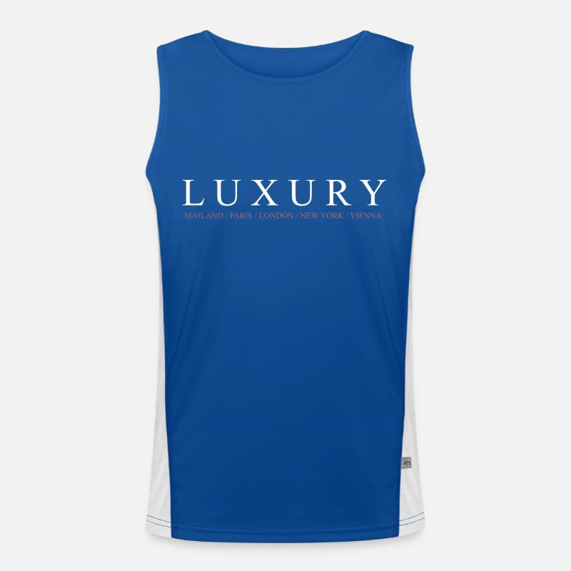 LUXE DIRECT Débardeur respirant contrasté Homme 