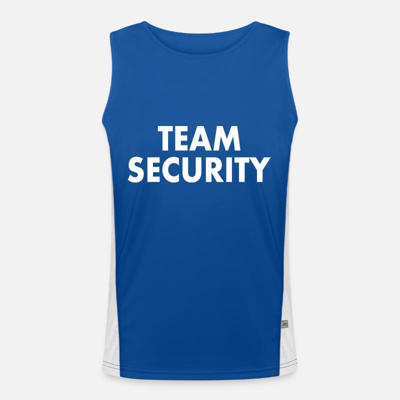 Team security Débardeur respirant contrasté Homme 