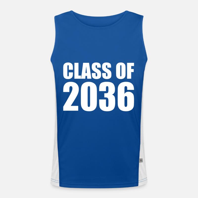 Class of 2036 Men's Functional Contrast Tank Top 