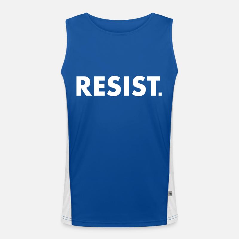 Resist Men's Functional Contrast Tank Top 