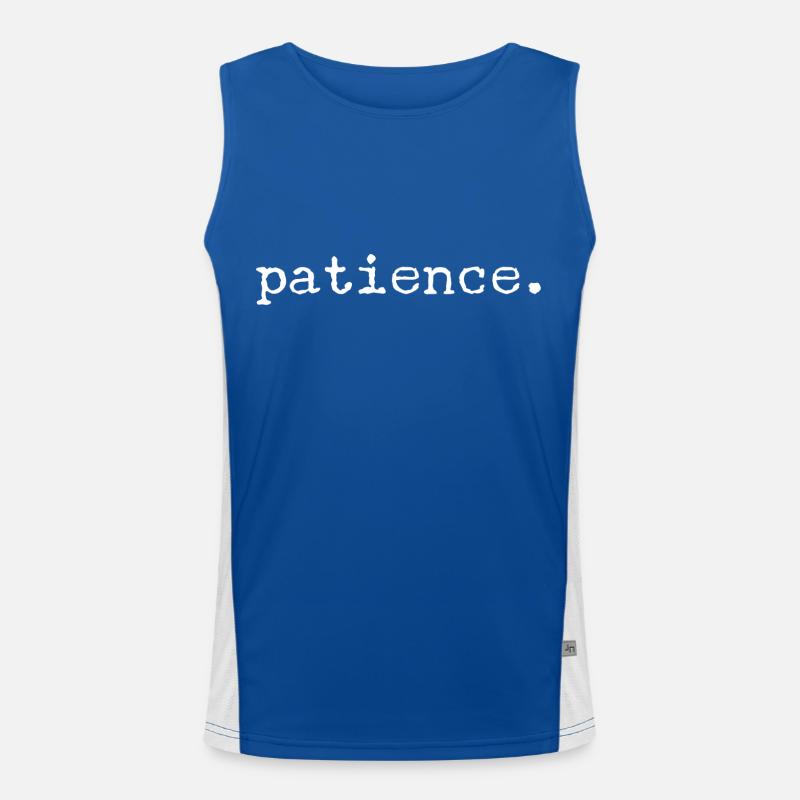 Patience Men's Functional Contrast Tank Top 