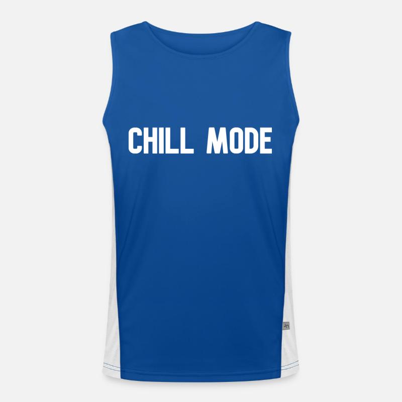 Chill mode Men's Functional Contrast Tank Top 
