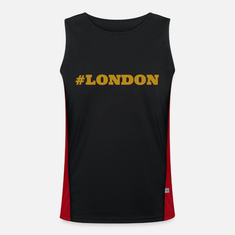 #London capitale de l’Angleterre Débardeur respirant contrasté Homme 
