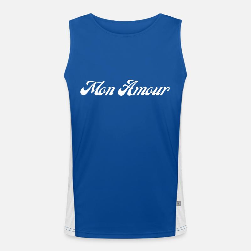 Mon amour Débardeur respirant contrasté Homme 