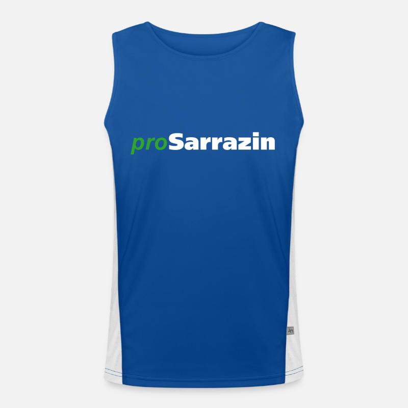 proSarrazin Funktionelles Kontrast-Tank Top für Männer 