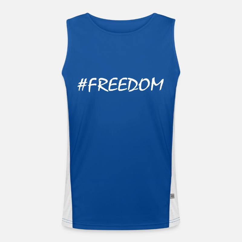 Freedom Funktionelles Kontrast-Tank Top für Männer 