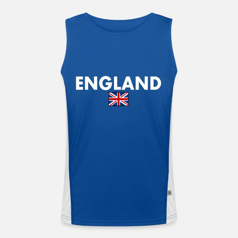 angleterre Débardeur respirant contrasté Homme 