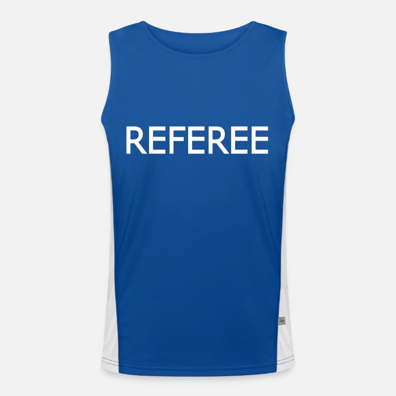 Referee Men's Functional Contrast Tank Top 