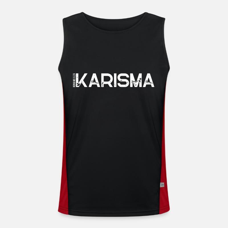 Karisma - Romains 6:23 Débardeur respirant contrasté Homme 