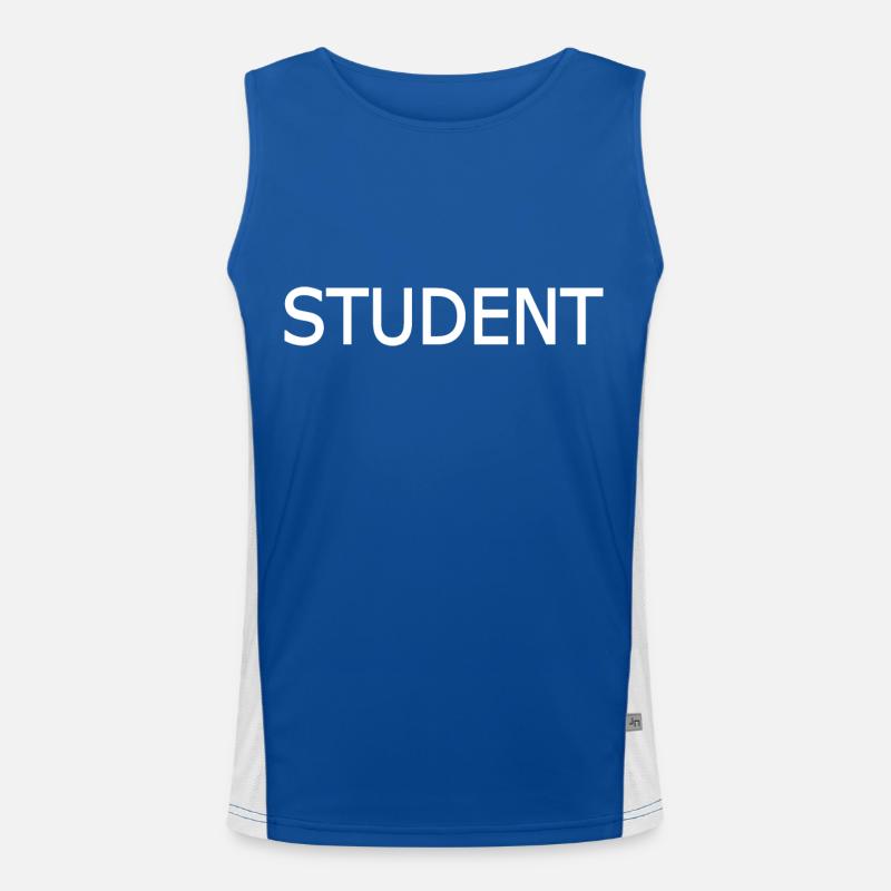 Student Men's Functional Contrast Tank Top 