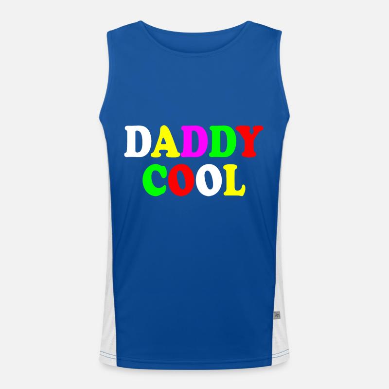 Daddy cool Débardeur respirant contrasté Homme 