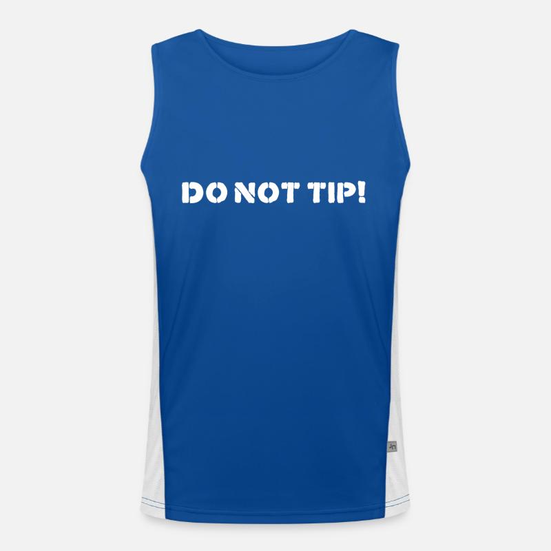 DO NOT TIP Funktionelles Kontrast-Tank Top für Männer 