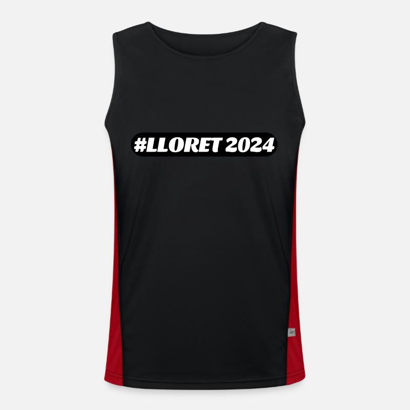 Lloret De Mar 2024 Débardeur respirant contrasté Homme 
