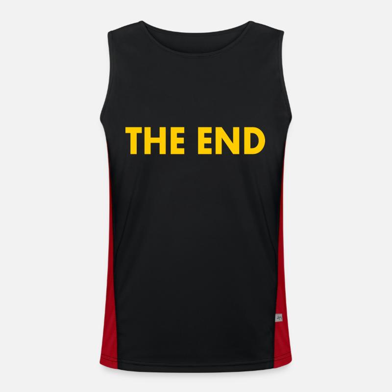 The end Men's Functional Contrast Tank Top 