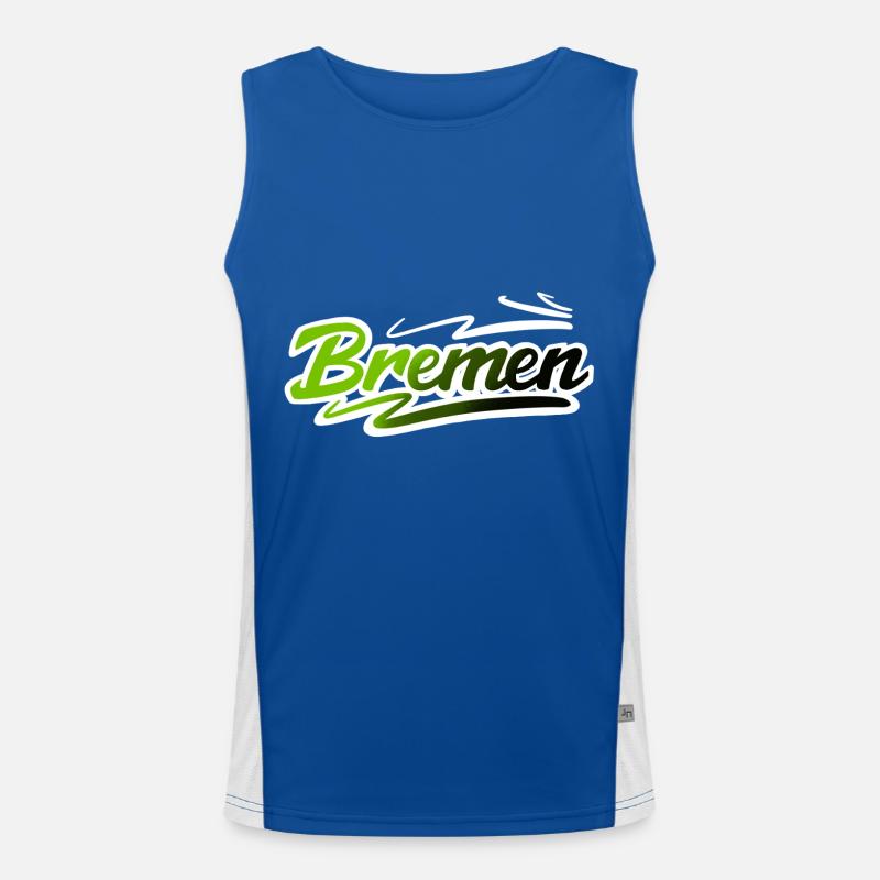 Bremen Men's Functional Contrast Tank Top 