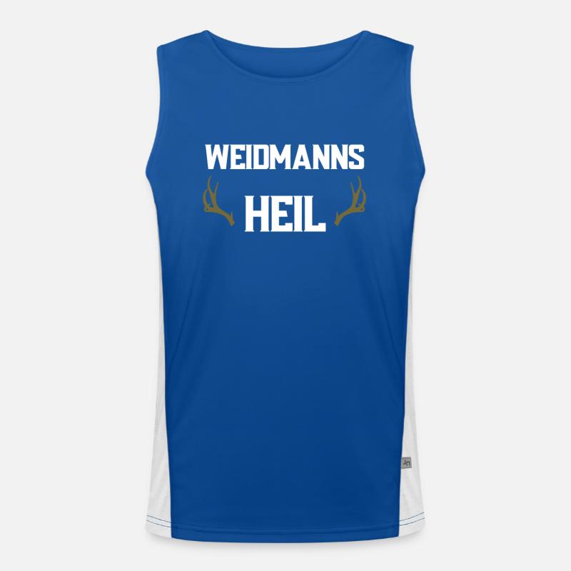 Weidmanns Heil Jäger Funktionelles Kontrast-Tank Top für Männer 