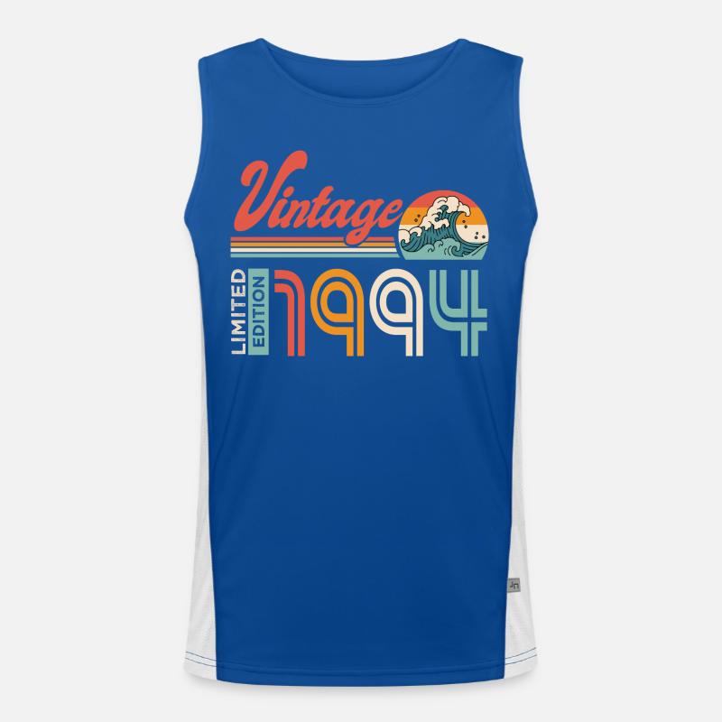 1994 Birthday Gift Born in 1994 Men's Functional Contrast Tank Top 