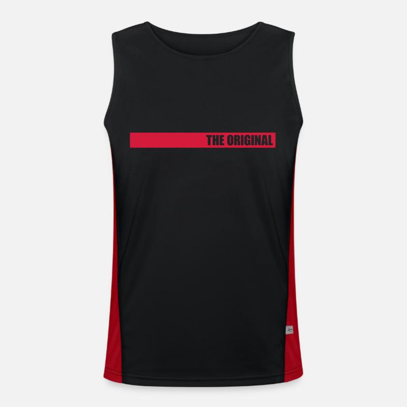 La marque originale Débardeur respirant contrasté Homme 