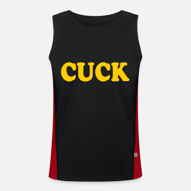 Cuck Débardeur respirant contrasté Homme 