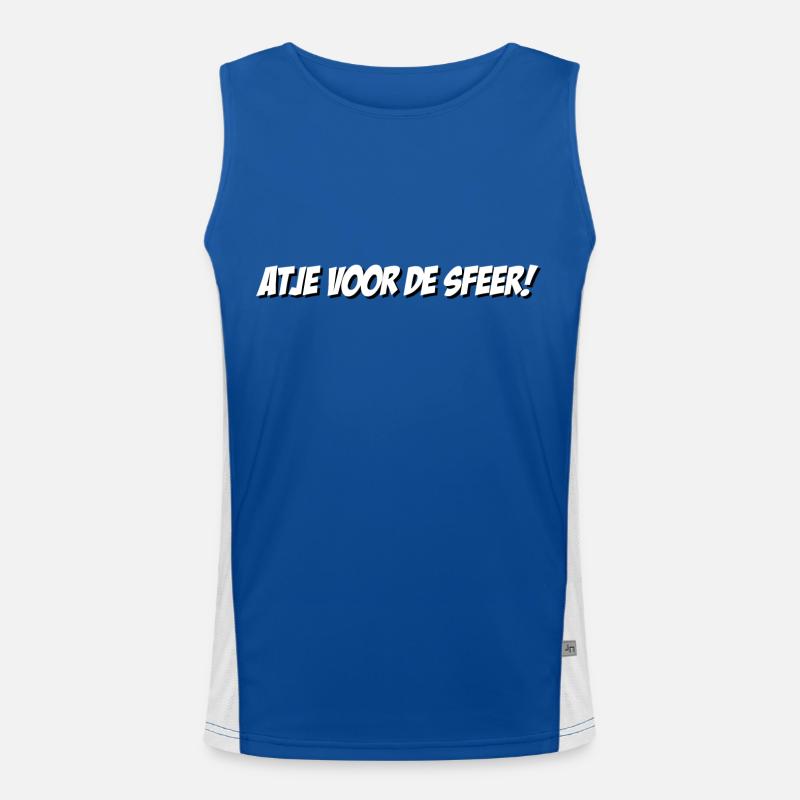 Atje for the atmosphere! Men's Functional Contrast Tank Top 