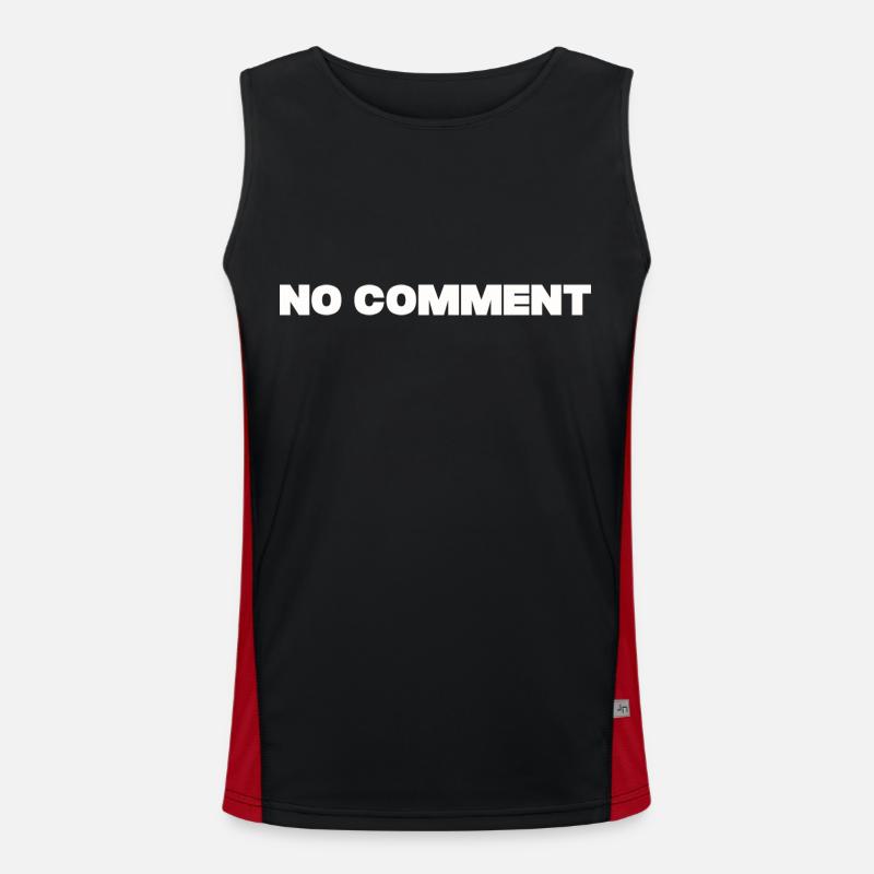 No comment Men's Functional Contrast Tank Top 