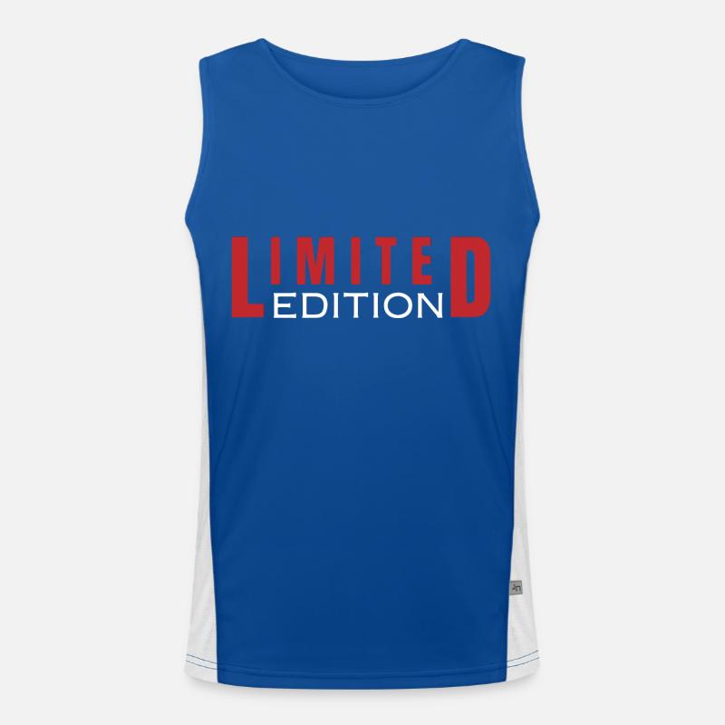Limitierte Auflage Funktionelles Kontrast-Tank Top für Männer 