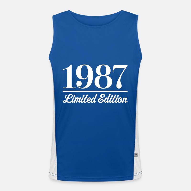 1987 Édition limitée Débardeur respirant contrasté Homme 