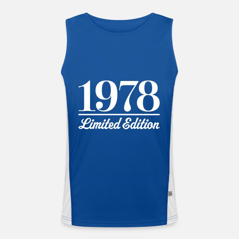 1978 Édition limitée Débardeur respirant contrasté Homme 
